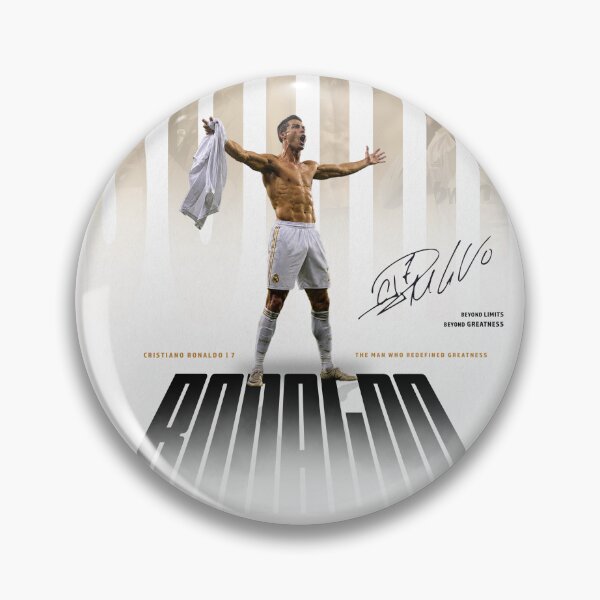 Item preview, Cristiano Ronaldo Motivational Quote Portrait designed and sold by SuccessInsanity.