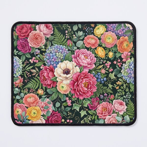 Item preview, Vintage Watercolor Floral Garden Pattern designed and sold by FashioonTrends.