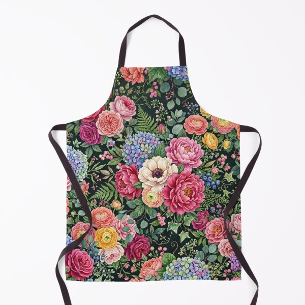 Item preview, Vintage Watercolor Floral Garden Pattern designed and sold by FashioonTrends.