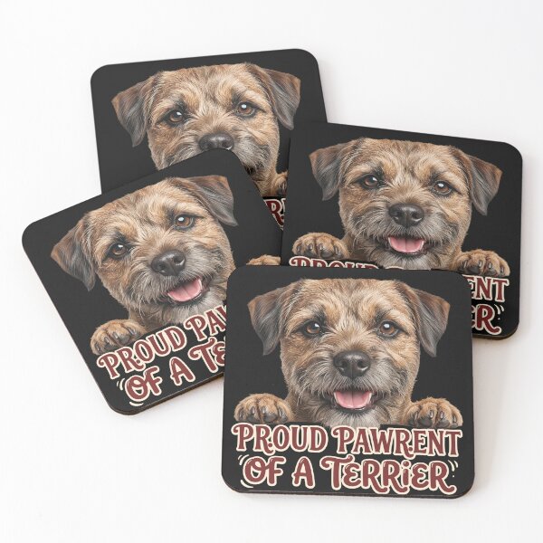 Item preview, Border Terrier designed and sold by The Quiet Canvas By Jacky.