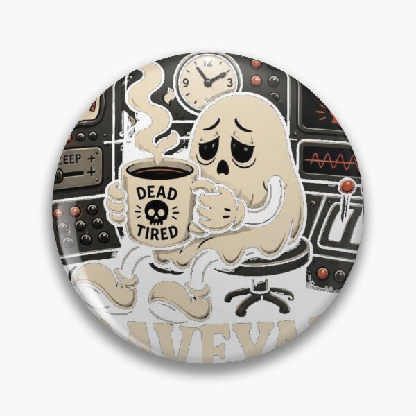 Item preview, 3 AM Control Room Club - Graveyard ShiftDesign Description designed and sold by SimonNegle.