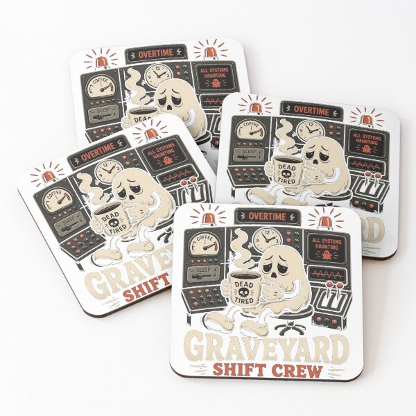 Item preview, 3 AM Control Room Club - Graveyard ShiftDesign Description designed and sold by SimonNegle.