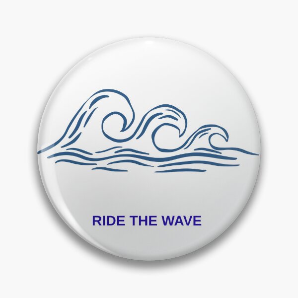 Item preview, Ride The Wave – Minimal Ocean Line Art designed and sold by onubi.