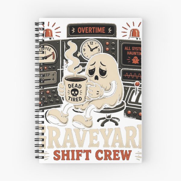 Item preview, 3 AM Control Room Club - Graveyard ShiftDesign Description designed and sold by SimonNegle.