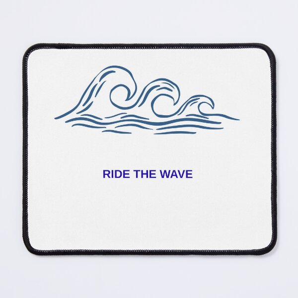 Item preview, Ride The Wave – Minimal Ocean Line Art designed and sold by onubi.