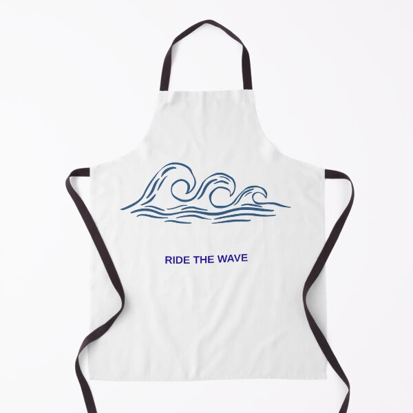 Item preview, Ride The Wave – Minimal Ocean Line Art designed and sold by onubi.
