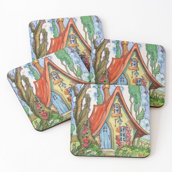 Item preview, Whimsical Cottage in Bloom – Fairytale Cottagecore House designed and sold by  RoseCraft Atelier.