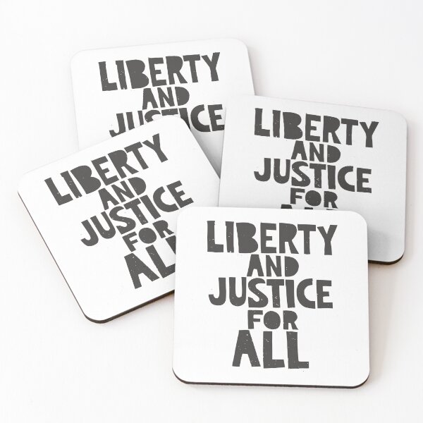 Item preview, Liberty and Justice for All designed and sold by Hope & Riot.