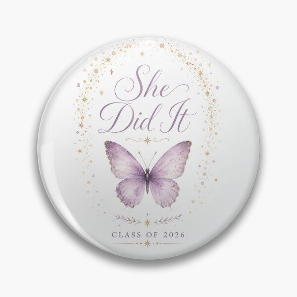 Item preview, Graduation Gift for Her — She Did It Class of 2026 Butterfly designed and sold by DreamelleStudio.