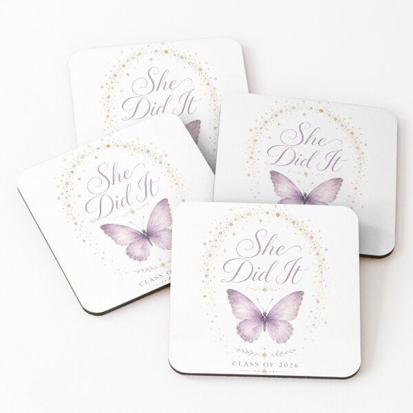 Item preview, Graduation Gift for Her — She Did It Class of 2026 Butterfly designed and sold by DreamelleStudio.