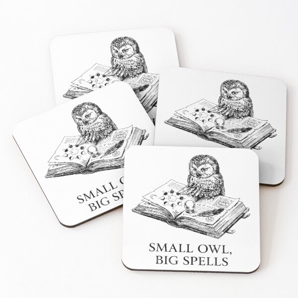 Item preview, Tiny Spellbook Scholar - Cute Witchcraft designed and sold by bapupa.