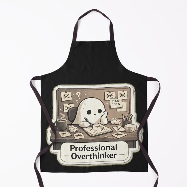 Item preview, Professional Overthinker designed and sold by QuietNovaShop.