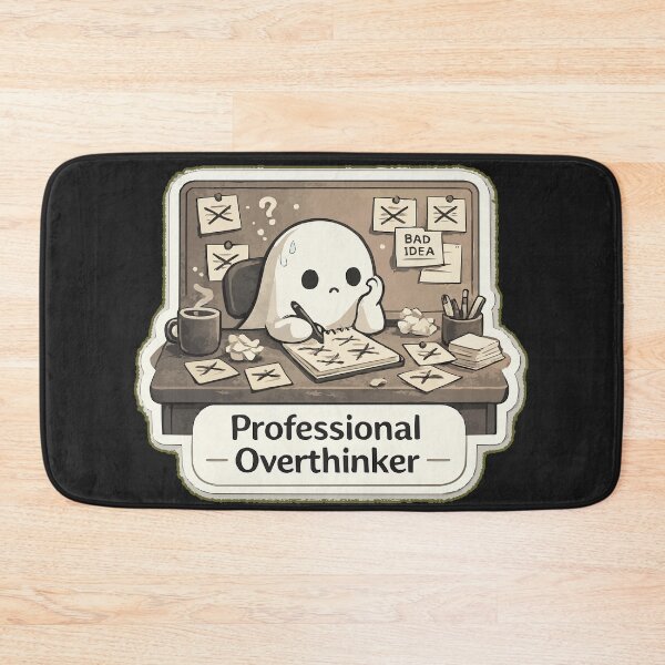 Item preview, Professional Overthinker designed and sold by QuietNovaShop.