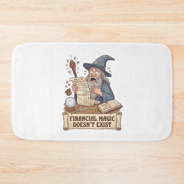 Item preview, Financial Magic Doesn't Exist designed and sold by Tharaazu.