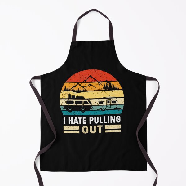 Item preview, I Hate Pulling Out Retro Camping Trailer designed and sold by SiarheiYur.