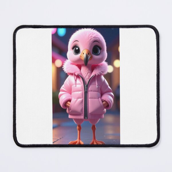 Item preview, Stay Soft, Fly Strong – Cute Pink Bird Kawaii Streetwear Design designed and sold by vinothmech53.