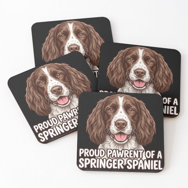 Item preview, Springer Spaniel designed and sold by The Quiet Canvas By Jacky.