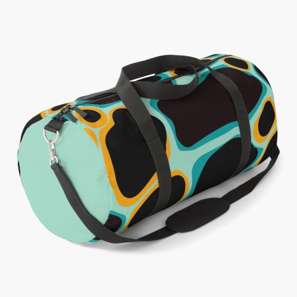 Item preview, Tortoiseshell - Abstract composition in black, teal and yellow 94 designed and sold by StefanStudioArt.