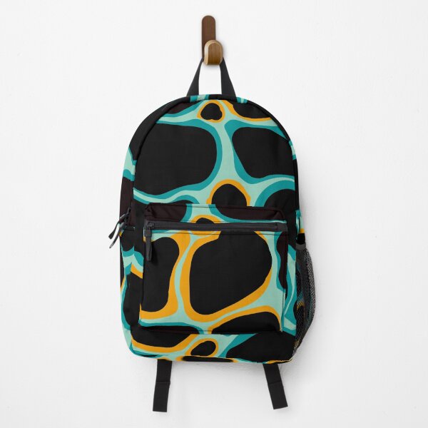Item preview, Tortoiseshell - Abstract composition in black, teal and yellow 94 designed and sold by StefanStudioArt.