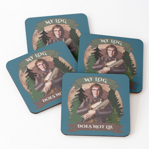 Item preview, My log does not lie Log Lady Twin Peaks  designed and sold by Nikki-Tee.