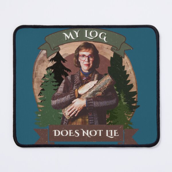 Item preview, My log does not lie Log Lady Twin Peaks  designed and sold by Nikki-Tee.