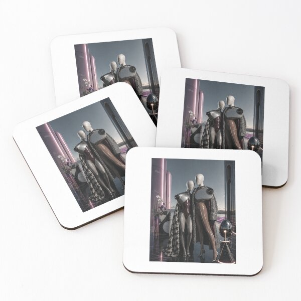 Item preview, Minimalist Luxury Sci-Fi Dreamscape Print designed and sold by marianka91.