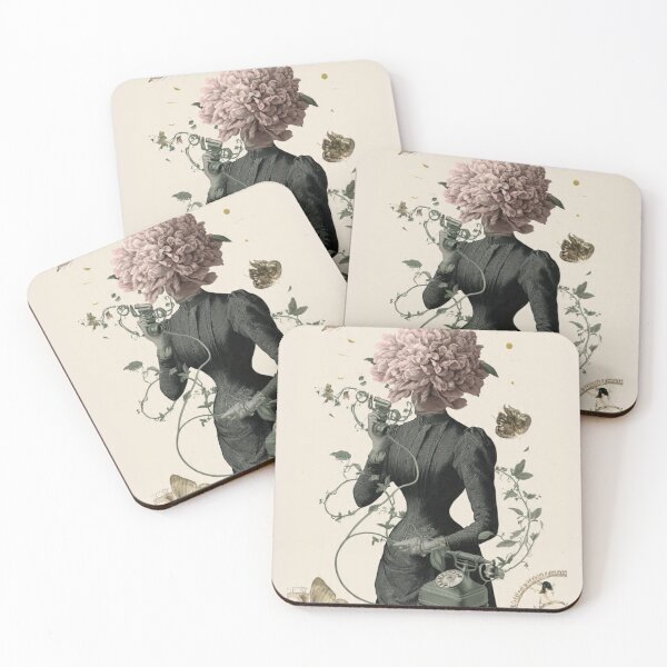 Item preview, Neo-Victorian Flower Print designed and sold by Late Theory.