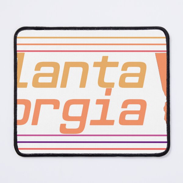 Item preview, Atlanta Georgia City Marked On State Map designed and sold by TheIconSmith.