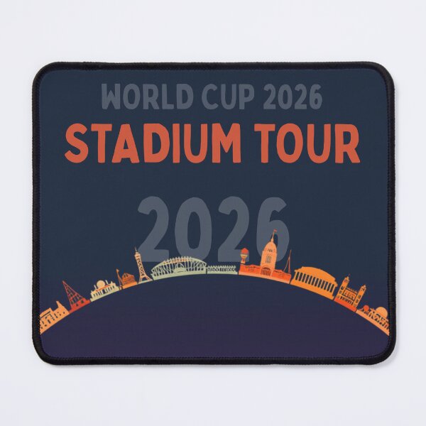 Item preview, World Cup Stadium Tour All 16 Hosts Cities designed and sold by PitchPixel.