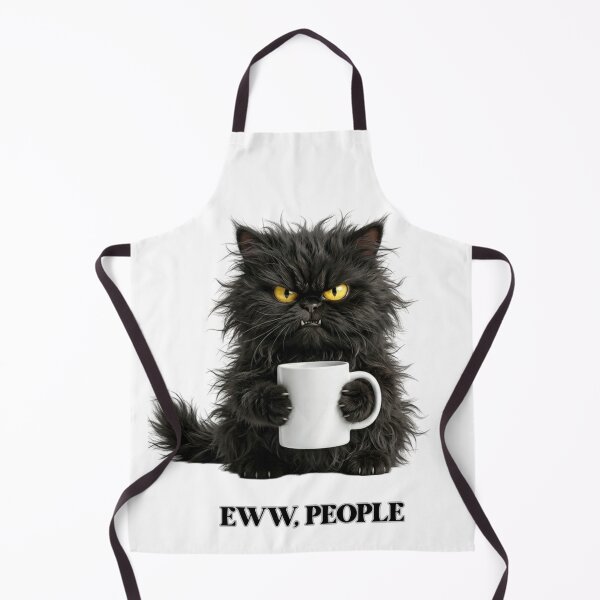 Item preview, Funny Cat Gift Eww People Black Cat Humor Introvert Shirt designed and sold by Dev Mode.