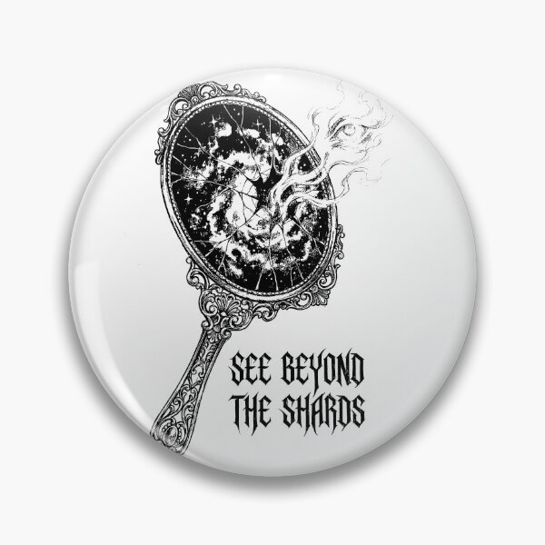 Item preview, Shattered Mirror Scryer - Divination Tools designed and sold by bapupa.