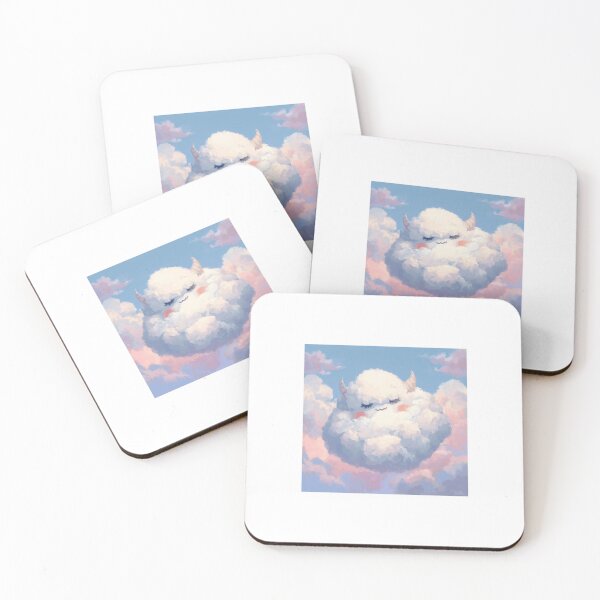 Item preview, Sleepy Cloud Monster ☁️? | Cute Pastel Dream Creature designed and sold by TanmayCreates01.