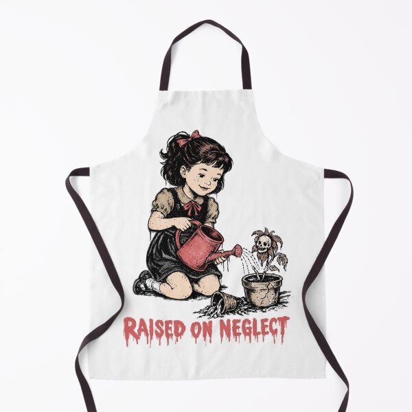 Item preview, Raised on neglect designed and sold by fathi Illustration.