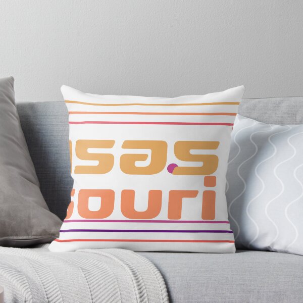 Item preview, Kansas Missouri City Marked On State Map designed and sold by TheIconSmith.