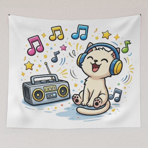Item preview, DJ Cat designed and sold by Snurly.
