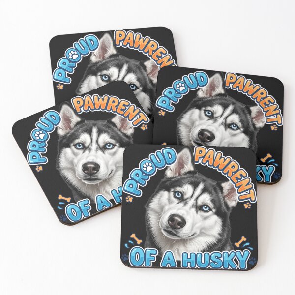 Item preview, Siberian Husky designed and sold by The Quiet Canvas By Jacky.
