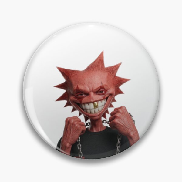 Item preview, Creepy Red Demon Clown Streetwear Art designed and sold by ogduckboy.