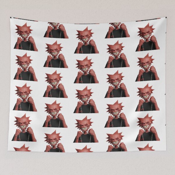 Item preview, Creepy Red Demon Clown Streetwear Art designed and sold by ogduckboy.