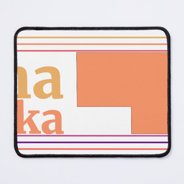 Item preview, Omaha Nebraska City Marked On State Map designed and sold by TheIconSmith.