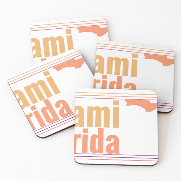 Item preview, Miami Florida City Marked On State Map designed and sold by TheIconSmith.
