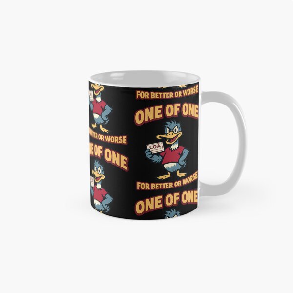 Item preview, One Of One For Better Or Worse Funny Collectible Humor Design designed and sold by TeeTimeTreasure.