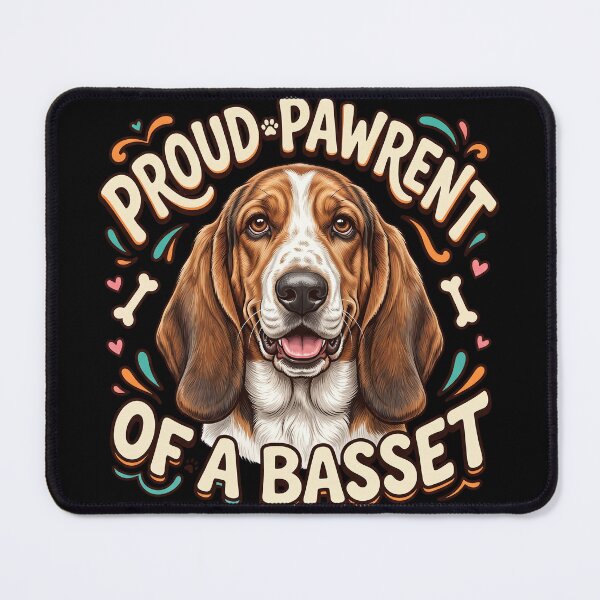 Item preview, Basset Hound designed and sold by The Quiet Canvas By Jacky.