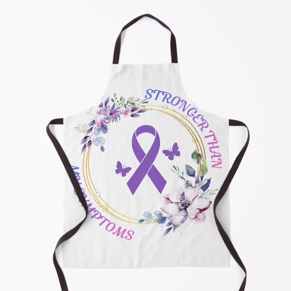 Item preview, Stronger Than My Symptoms - Fibromyalgia Awareness Ribbon designed and sold by InvisibleDays.