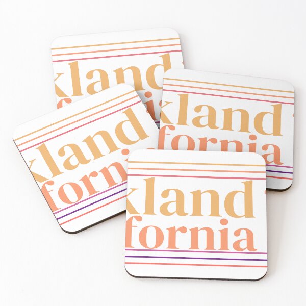 Item preview, Oakland California City Marked On State Map designed and sold by TheIconSmith.