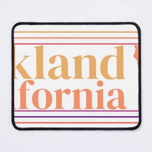 Item preview, Oakland California City Marked On State Map designed and sold by TheIconSmith.