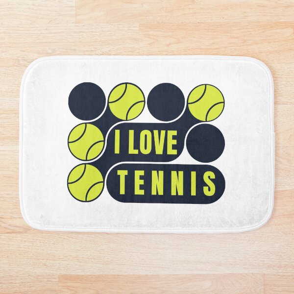 Item preview, Camiseta con estampado llamativo "I Love Tennis" - Regalo para jugadores de tenis - Camiseta de tenis designed and sold by oonproducts.