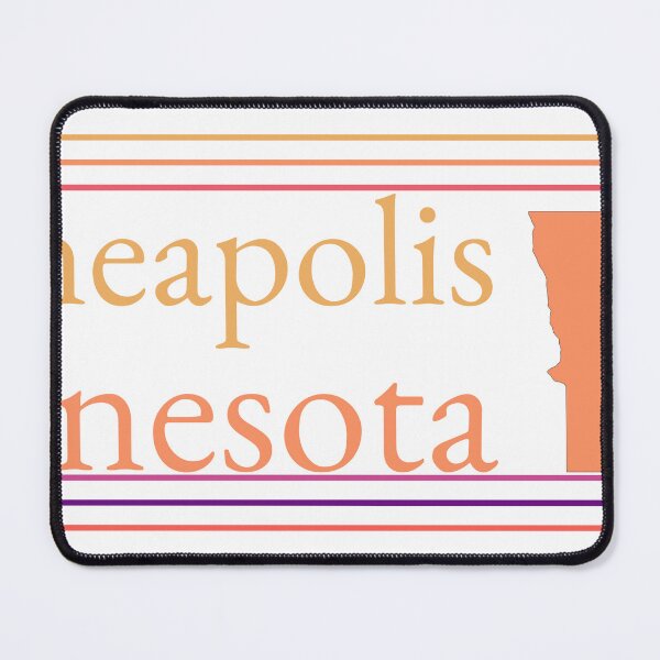 Item preview, Minneapolis Minnesota City Marked On State Map designed and sold by TheIconSmith.