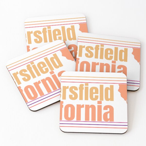 Item preview, Bakersfield California City Marked On State Map designed and sold by TheIconSmith.