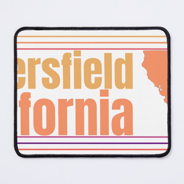 Item preview, Bakersfield California City Marked On State Map designed and sold by TheIconSmith.