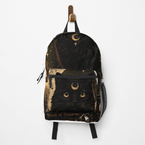 Item preview, Mystical Black Cat Aesthetic | Gothic Witchy Moon Cat Art | Dark Academia Cat Design designed and sold by Vexora Prints.